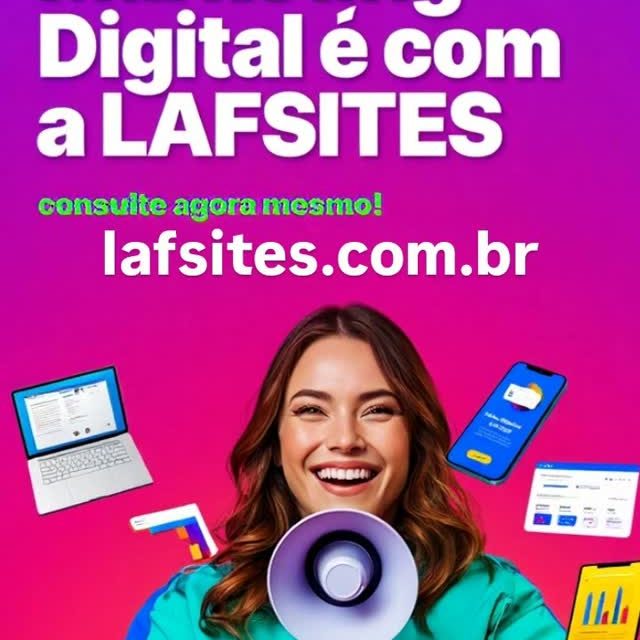 Bem-vindos !🚀
Nós somos da Lafsites, uma agencia de marketing digital criada para transformar negócios físicos e digitais em grandes cases de sucesso 💡
👉Quem somos:
Nossa metodologia é fundamentada em 3 pilares principais: Criação de SITE, Tráfego pago, Gestão de redes sociais.
👉Oferecemos soluções e estratégias personalizadas com foco em vendas.
⚠️Contrate hoje mesmo a Lafsites e resolva seu problemas.
⚠️FAÇA SEU SITE NOVO.
Ligue ou Mande seu Whatsapp .
📲 51 99182064t
#sites
#publicidade
#empresas
#googleads
#websites
#lojavirtual
#redessocial
#desenvolvimento
#criaçãodesites
#portoalegre
#canoas
#Trafegopago
#googleads
#landinpage