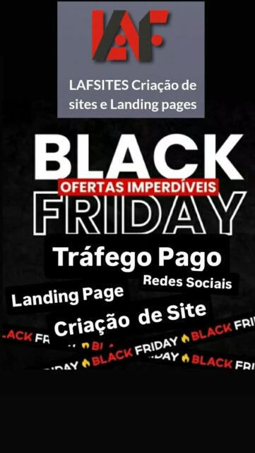 Aproveite nossas  promoções e venha fazer seu Marketing com a Lafsites.
Nós somos da Lafsites, uma agencia de marketing digital criada para transformar  negócios físicos e digitais  em grandes  cases de sucesso 💡

👉Quem somos:
Nossa metodologia é fundamentada em 3 pilares principais: Criação de SITE, Tráfego pago, Gestão de redes sociais. 

👉Oferecemos soluções  e estratégias  personalizadas com foco em vendas.

⚠️Contrate hoje mesmo a Lafsites e resolva seu problemas. 

⚠️FAÇA SEU SITE NOVO.
Ligue ou Mande seu Whatsapp .
📲 51 99182064t
#sites
#publicidade 
#empresas 
googleads 
websites 
lojavirtual 
redessocial 
desenvolvimento 
criaçãodesites 
portoalegre
canoas
Trafegopago
googleads
landinpage