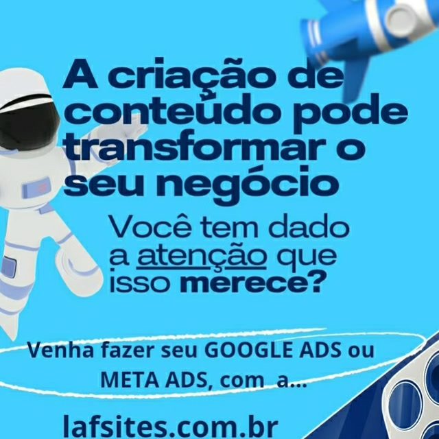 ⚠️ TRÁFEGO  PAGO com descontos promocionais  Venha conferir nossos serviços e veja como sua empresa pode crescer com anúncios no google ads, ou META ADS. 

✅ Orçamento gratuito.

👉A gestão de TRAFEGO PAGO (GOOGLE ADS) para pequenas empresas é uma estratégia crucial para aumentar a visibilidade online e gerar conversões. 

👉O processo envolve a criação de campanha segmentados que atingem diretamente  o público alvo, otimização do orçamento para obter o máximo retorno e anilese  continua das métricas  para ajustes estratégicos. 

👉Isso inclui escolher as plataformas certas ,como  Google Ads e Meta Ads, definir palavras chaves relevantes, e criar anúncios  persuasivo que ressoam  com o cliente  ideal.

📲Entre em contato pelo Whatsapp 51 991820645, 
 
Veja no site lafsites.com br
#trafegopago 
#empresa 
#criaçãoodesite
#googleads
#riograndedosul