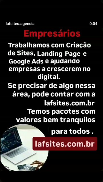 Venha conhecer a lafsites.com.br e faça seu SITE , LANDING PAG , ligue hoje mesmo 51 991820645
#criaçãodesites #trafegopago #emprendedores #comercio