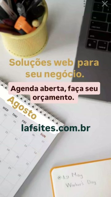 ⚠️ Divulgue seu trabalho hoje mesmo, venha fazer seu Marketing com a Lafsites, orçamento gratuito
Ligue hoje mesmo 51 991820645
⚠️ ORÇAMENTO GRATUITO.🍁
#fazersite
#diadamulher
#comercio
#empreendedora
#canoas